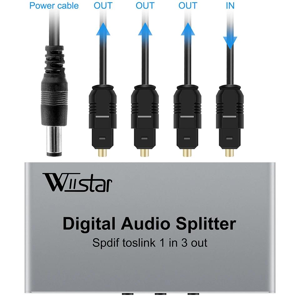 Wiistar-3  Spdif 佺ũ    й, 1x3  й 1  3  , DTS AC3  ̺ 